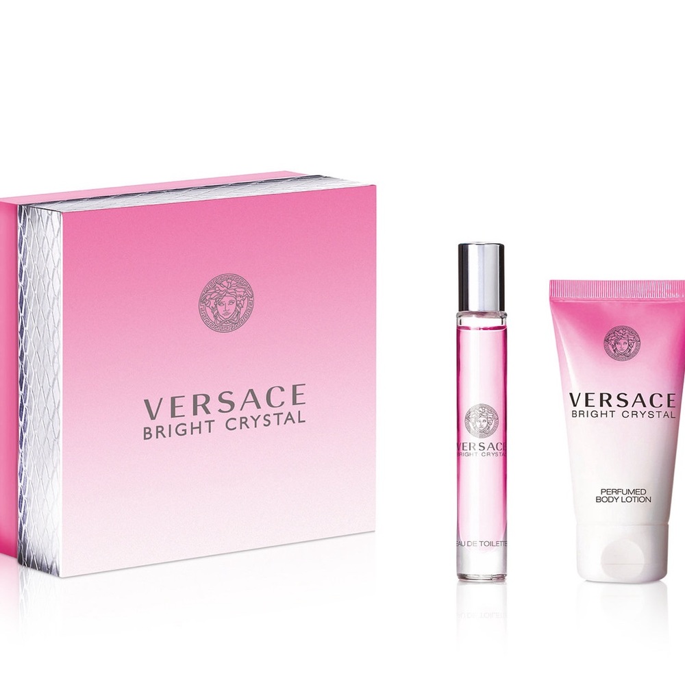 Versace Bright Crystal Eau de Toilette 2pc Gift Set